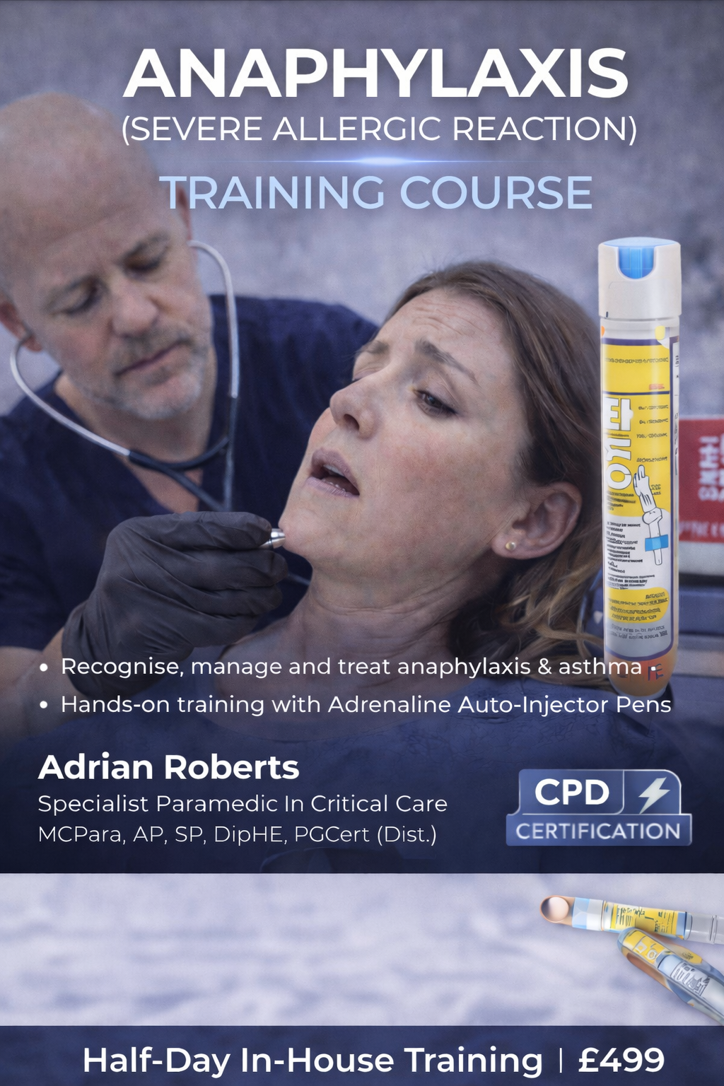 Anaphylaxis (Severe allergic reaction) Training Course