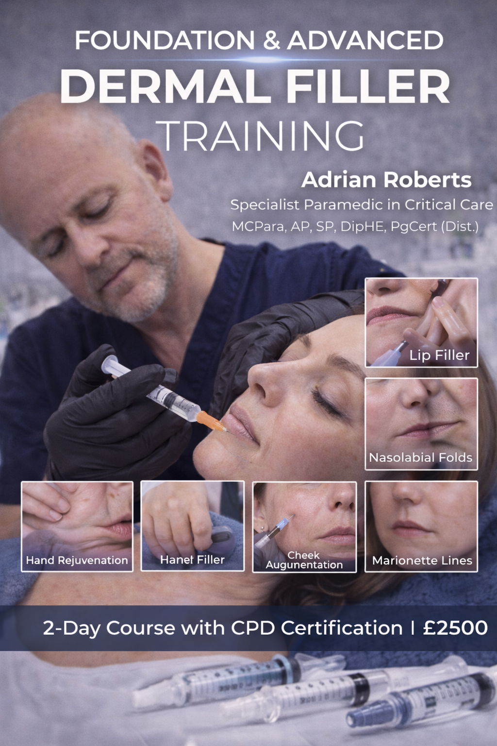 Foundation and Advanced Dermal Filler Training