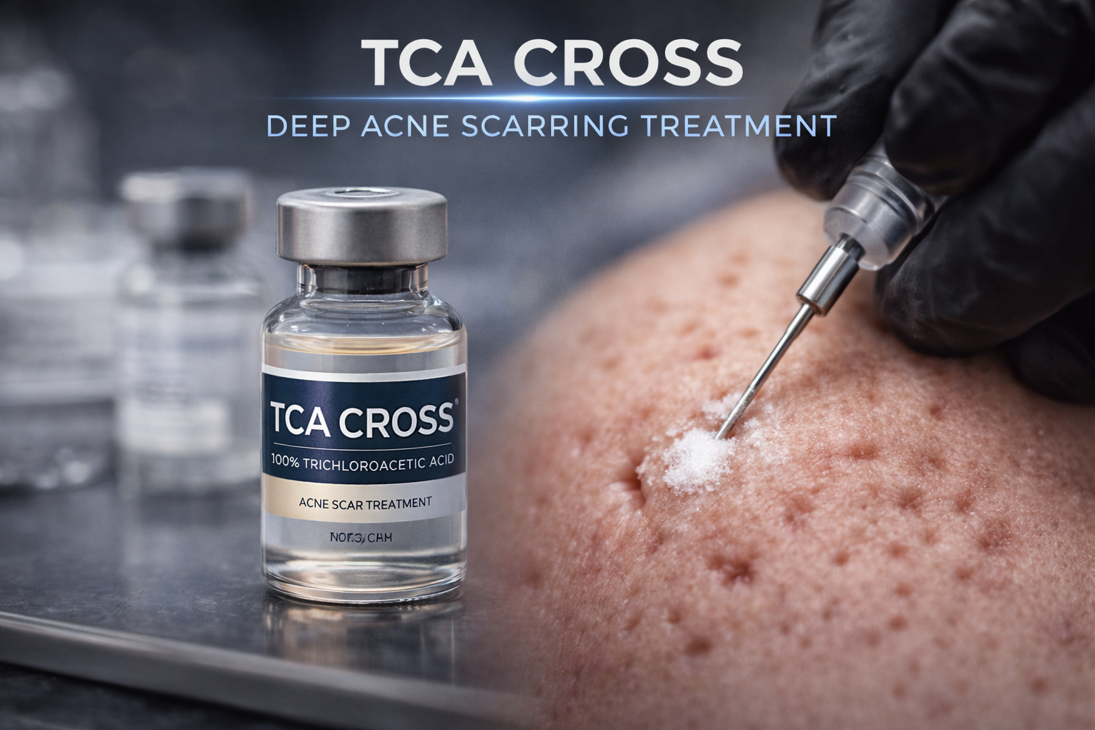TCA CROSS (Deep acne scarring)