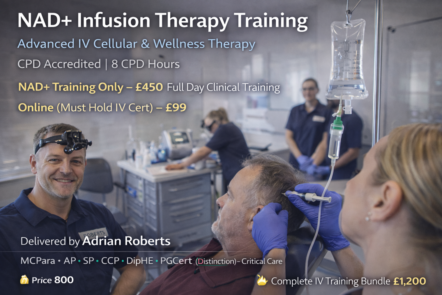 NAD+ Infusion Therapy Training Course
