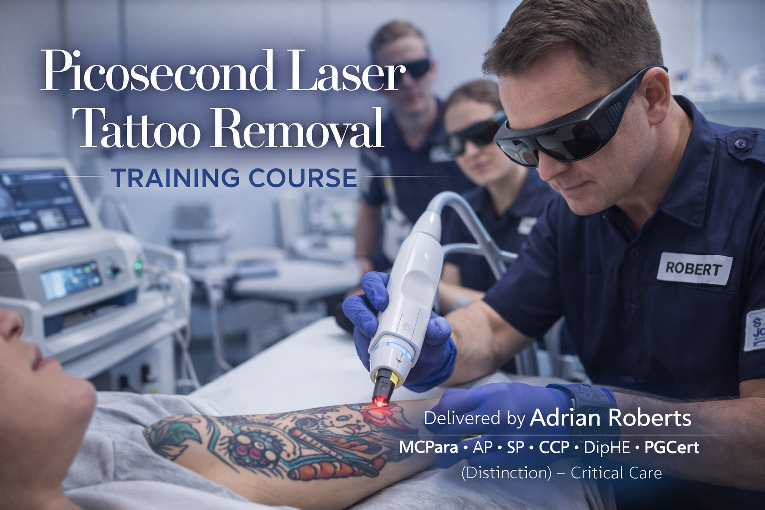 Picosecond Laser Tattoo Removal Training