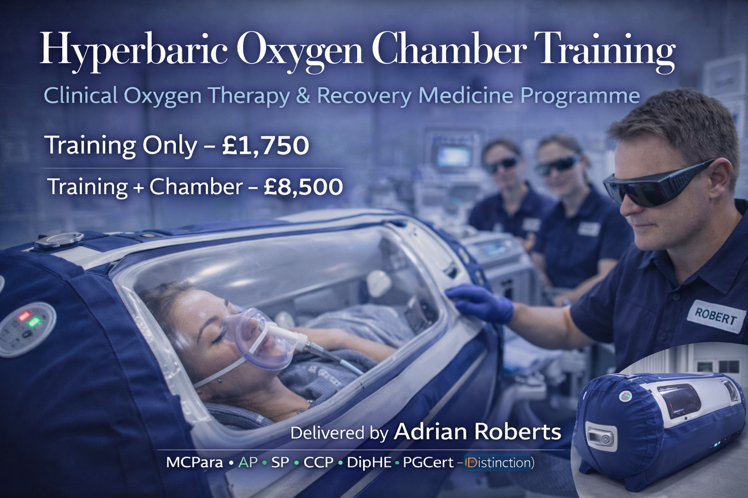 Hyperbaric Oxygen Chamber (HBOT) Training