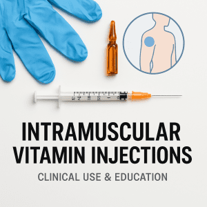 💉 Intramuscular Vitamin Injection Editable Training Manual