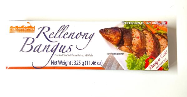 FISHER FARMS RELLENONG BANGUS 325 grams  BBE: 03/2026
