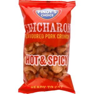 Pinoy's Choice Chicharon Hot & Spicy  (PORK CRUNCH)  100 grams e
