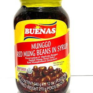 BUENAS RED MUNG BEANS IN SYRUP 340g