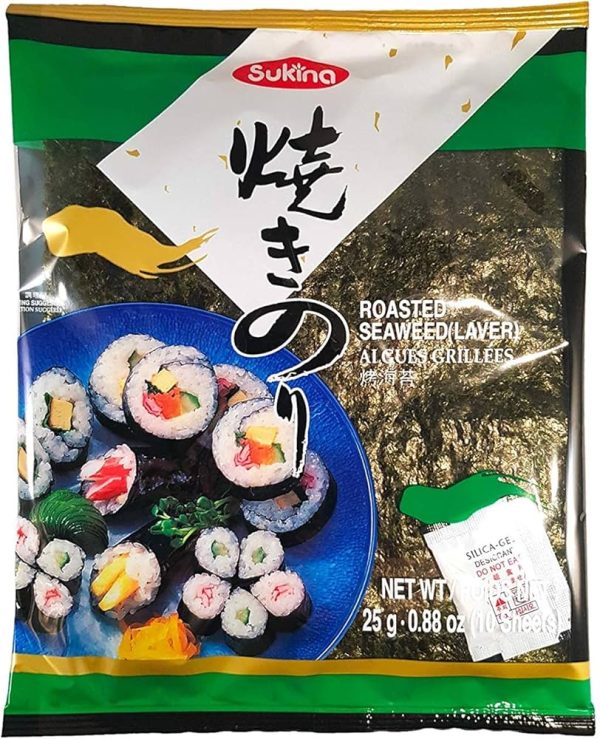 Sukina SUSHI NORI 10 Sheets  25g