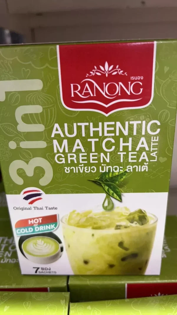 Ranong Tea Matcha Green Tea Latte Mix 23g