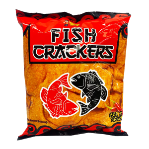 CHICK BOY FISH CRACKERS HOT & SPICY 100g