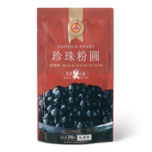 TAPIOCA PEARL BLACK SUGAR FLAVOR READY IN 3 MINUTES  250g