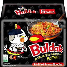 BULDAK HOT CHICKEN FLAVOR RAMEN 5X 140g