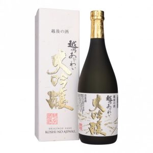 Daiginjo Sake Koshi No Ajiwai 720ml