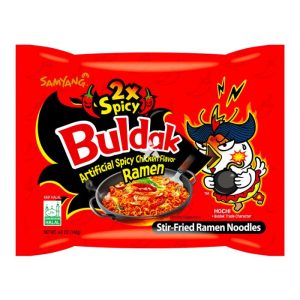 Buldak 2x Spicy Hot Chicken Flavor Ramen 140g