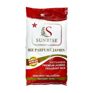 SUNRISE VIETNAMESE PREMIUM JASMINE FRAGRANT RICE 10 KG
