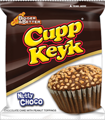 Cupp Keyk Nutty Choco 10x33g