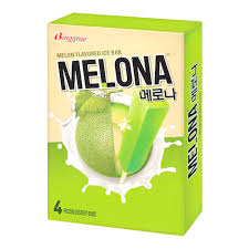 Melona Frozen Plant Based Ice Stick Melon Flav 70mlx4