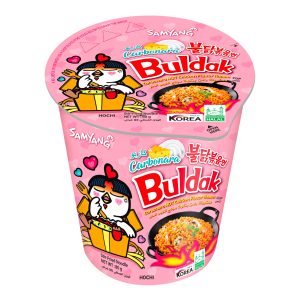 Buldak Hot Chicken Cup Ramen Cup Carbonara 80g