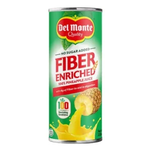 Del Monte Fiber-enriched 100% Pineapple Juice 220ml