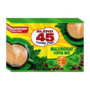 Blend 45 Kapeng Pinoy Malunggay Coffee Mix Dbl Pck