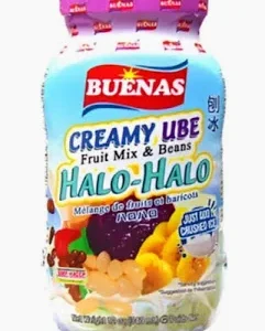 Buenas Creamy Ube Fruit Mix & Beans Halo-halo 340ml