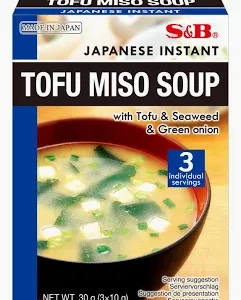 S&B Instant Tofu Miso soup 30g