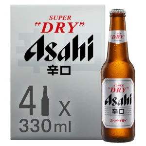 Asahi Super Dry  4 x 330ml