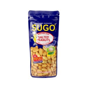 SUGO GREASELESS SALTED PEANUTS (GARLIC FLAVOR) 100g
