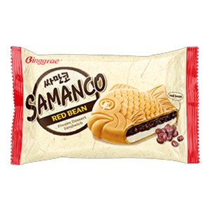 Samanco Plant Based Fish Shaped Ice Cream Sandwich Vanilla 150ml