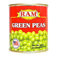 RAM Green Pees 225g