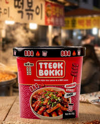 Tiger Tiger Tteokbkki Korean Style Rice Cakes in BBQ Sauce170g