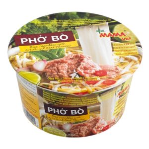 MAMA PHO BO RICE NOODLES WITH ARTIFICIAL BEEF FLAVOUR 65g
