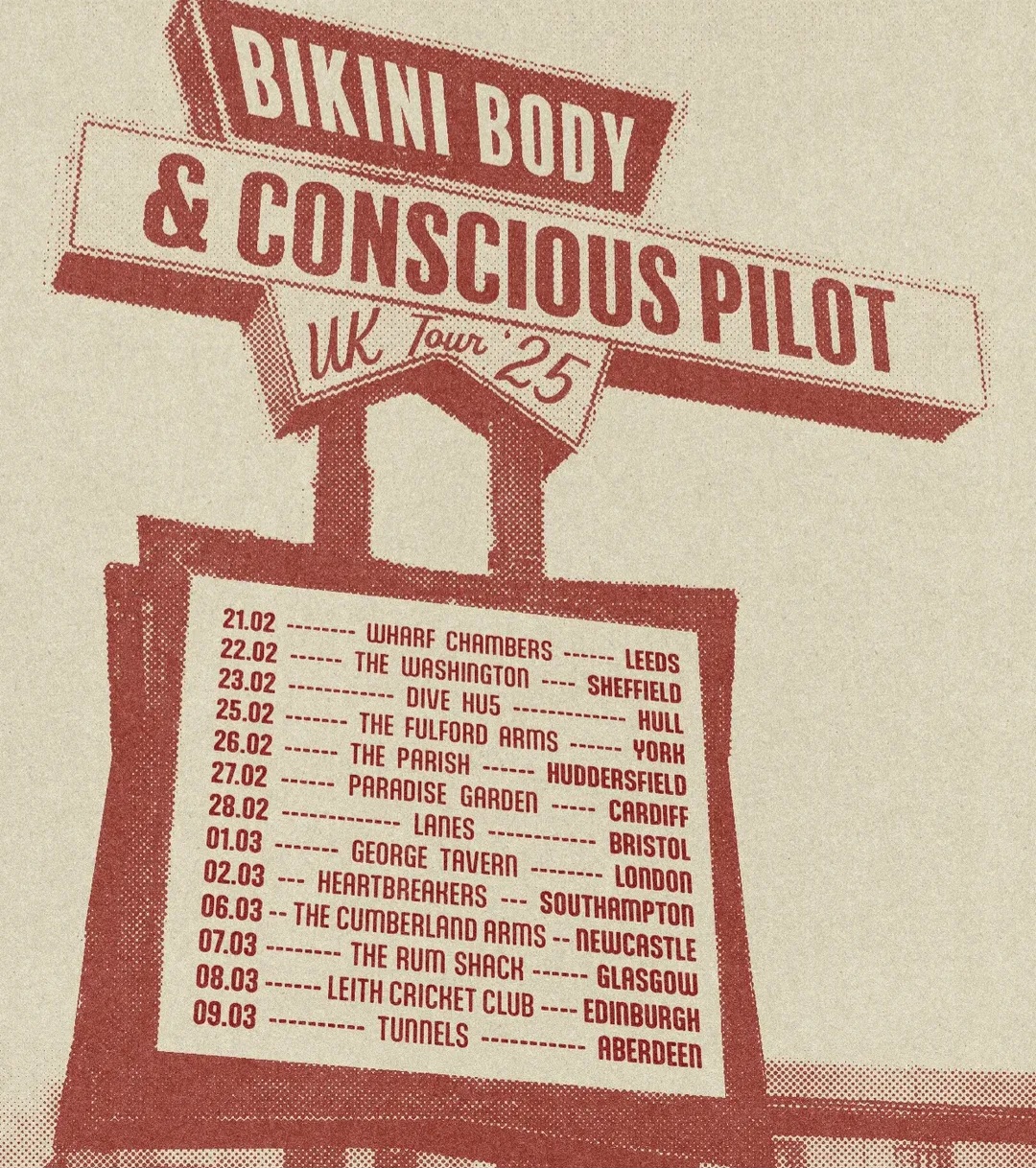 NEWS:  Bikini Body and Conscious Pilot release split single ahead of tour dates