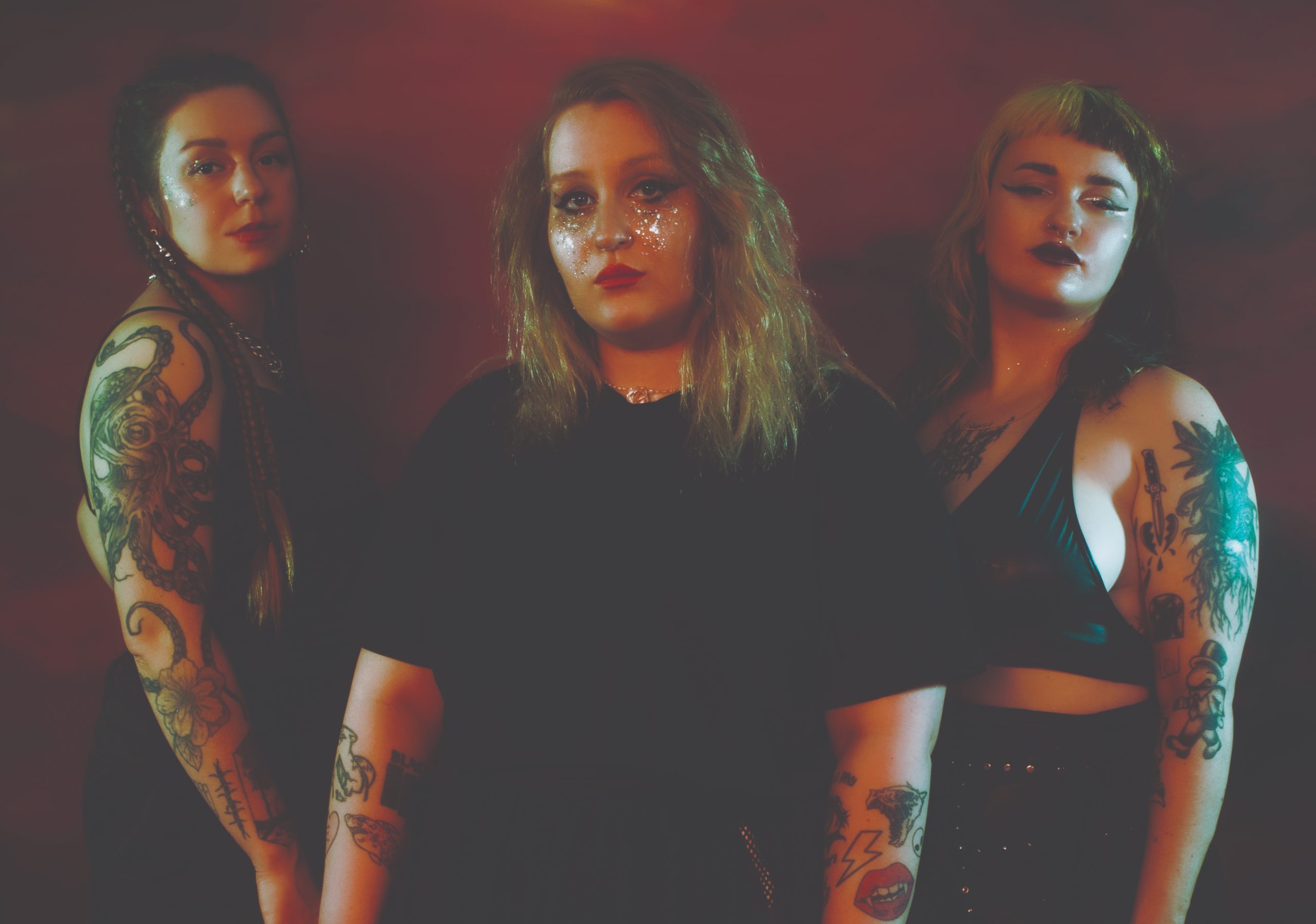 NEWS:  Ukrainian riot grrl trio Death Pill return with new album Sologamy & first single ‘Craterface’