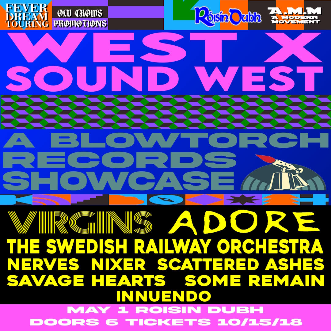 NEWS:  Galway’s iconic venue Róisín Dubh hosts WxSW showcase including 8 bands plus DJ on 1 May